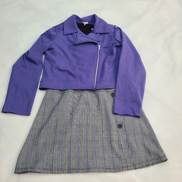 🆕️ Wonder Nation Jacket Dress Set Size 14-16 - Picture 2 of 6